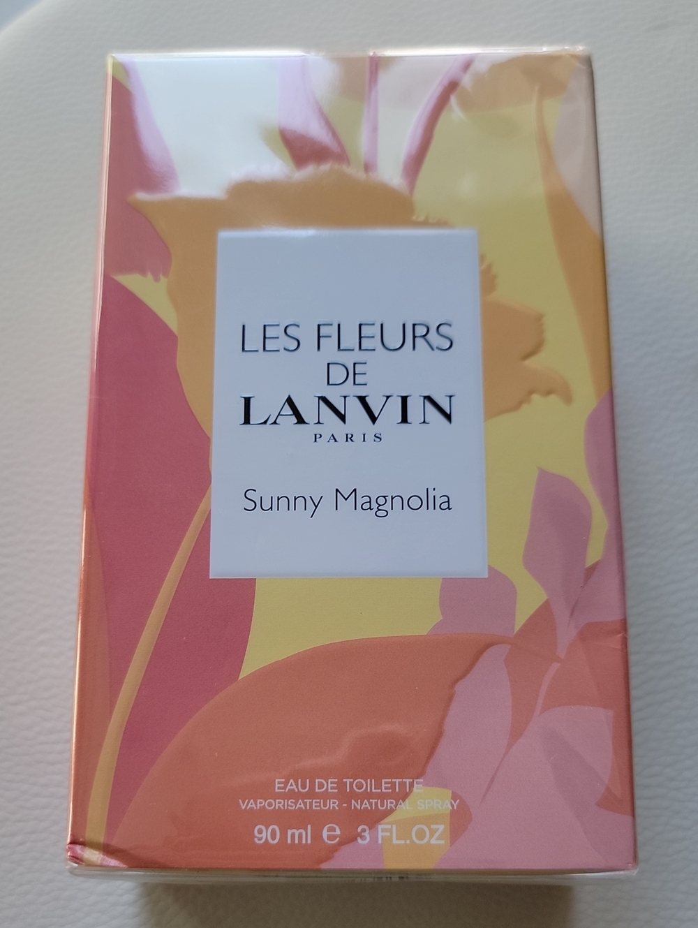 Lanvin Sunny Magnolia Eau de Toilette - Pink & Yellow Floral Box